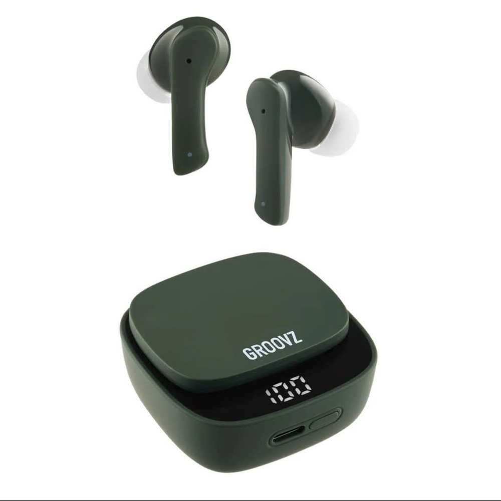 Groovz Wireless Earbuds with Charging Case